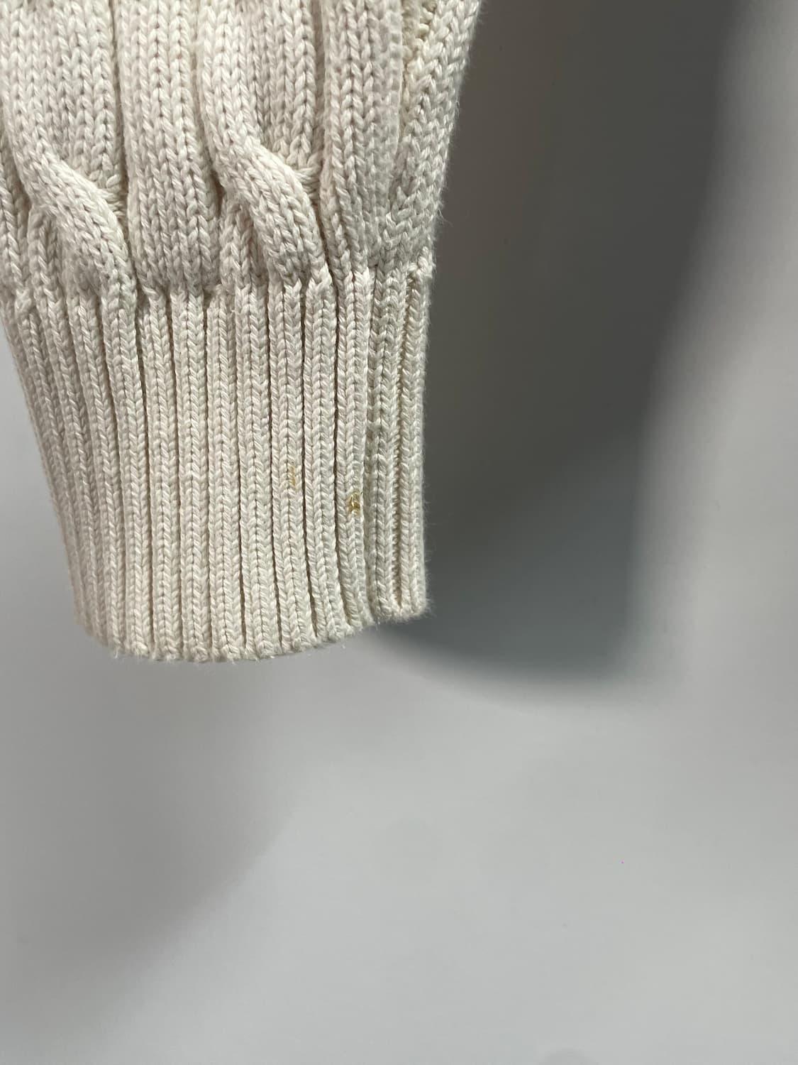 로렌 랄프로렌 우먼스 케이블 라운드 가디건 (on.629)  상품이미지5