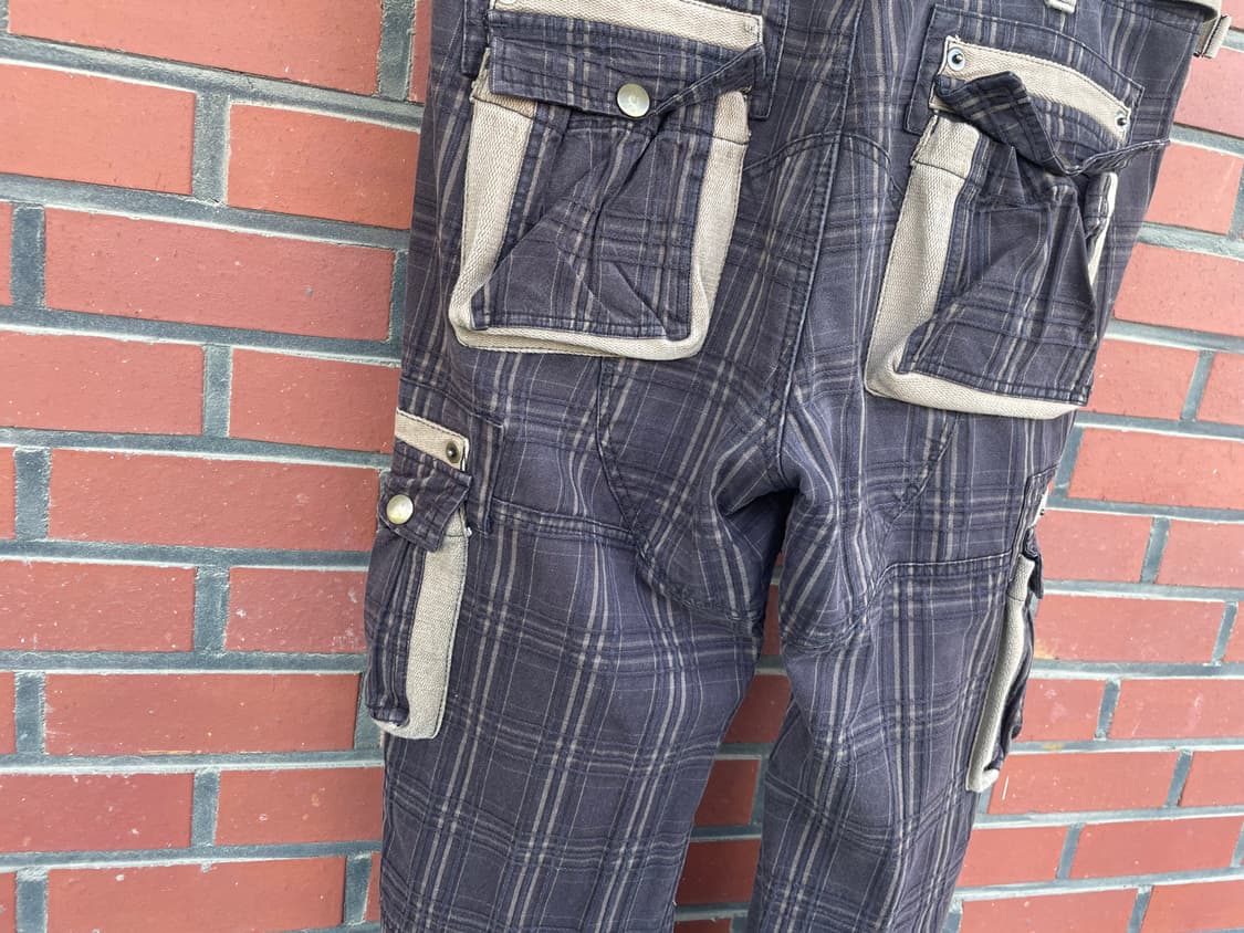 vintage checkered pants 상품이미지2