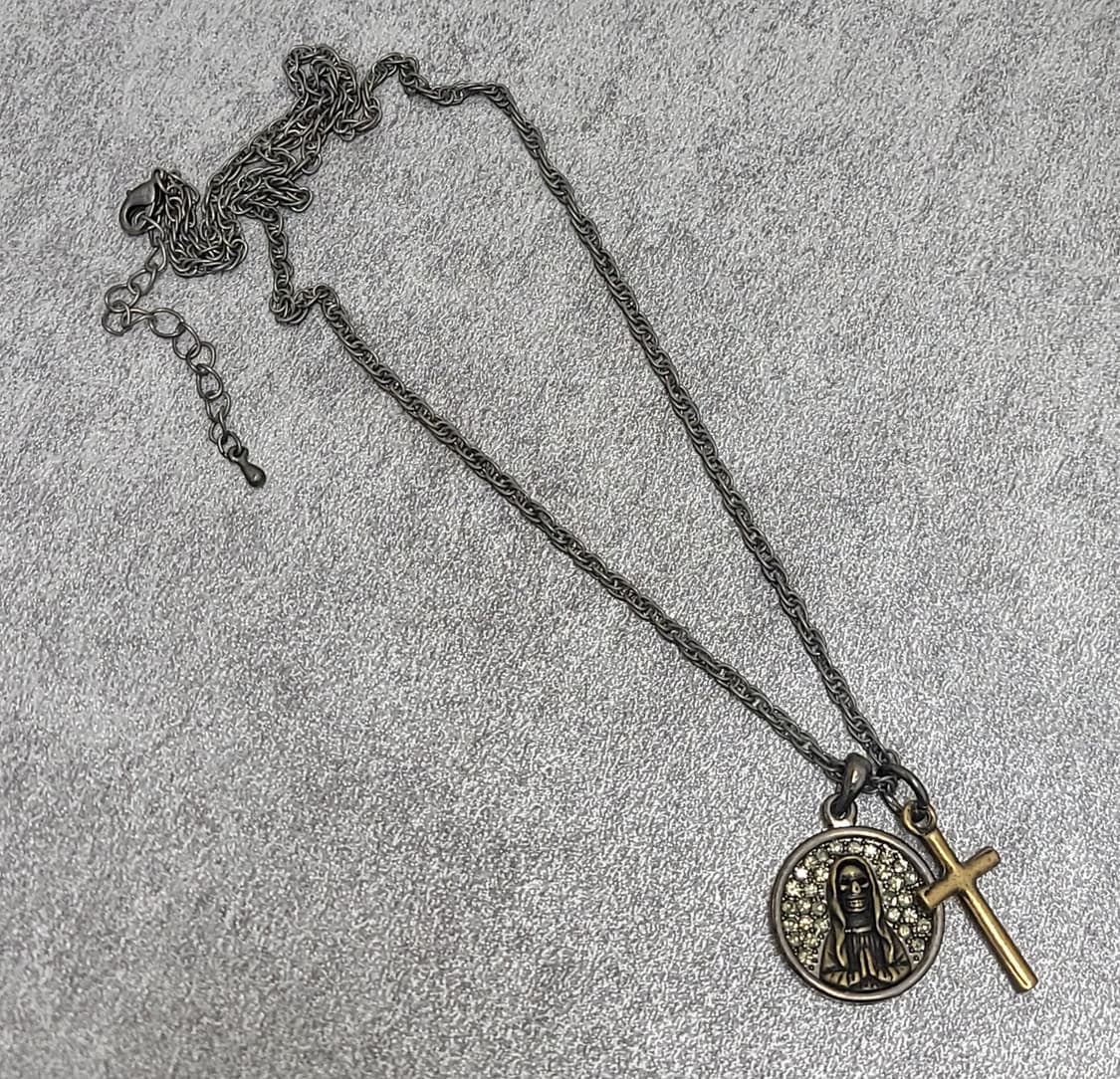 Cross Skull 빈티지목걸이 상품이미지3