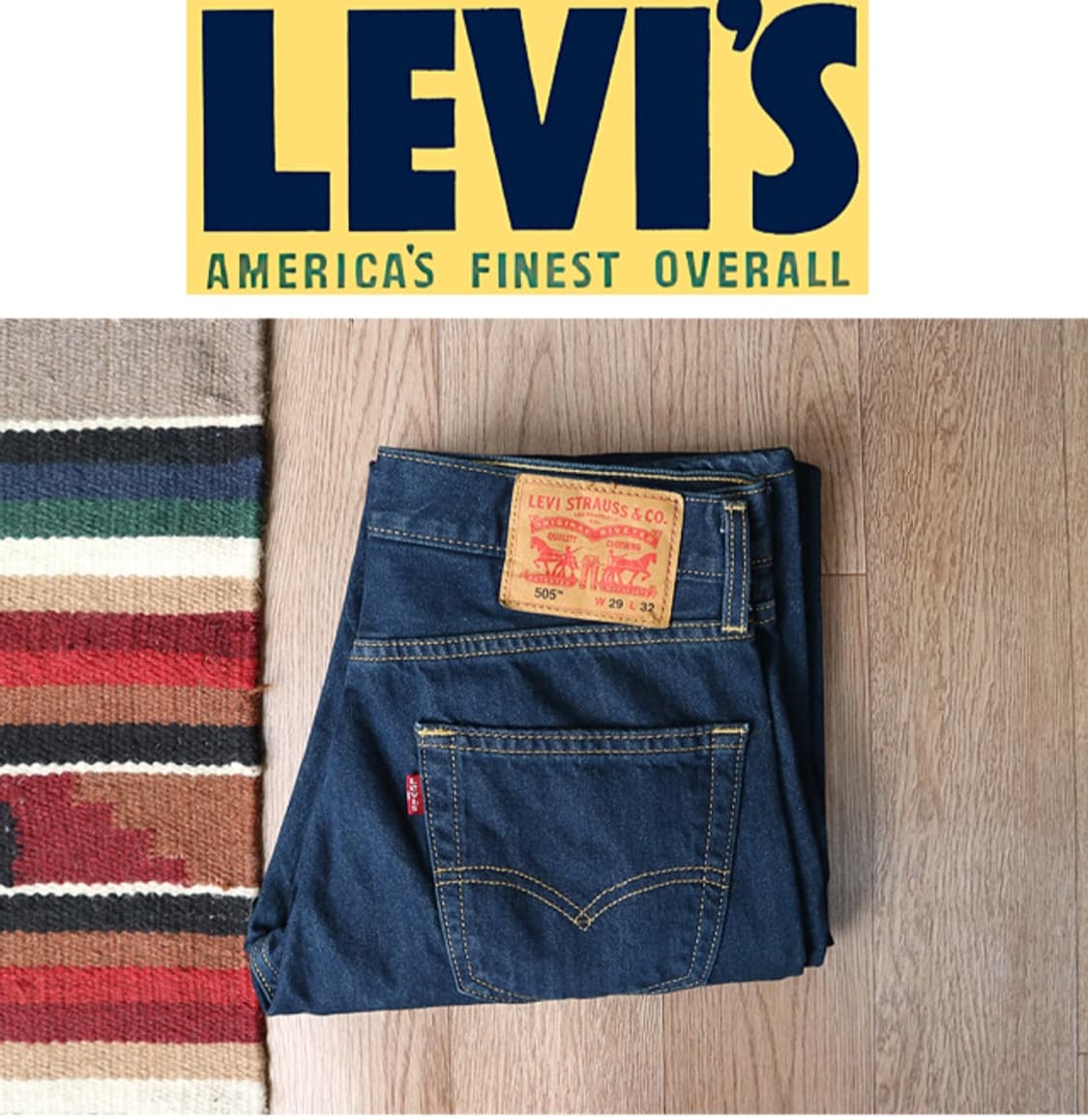LEVIS 리바이스 505 데님 팬츠  29 상품이미지1