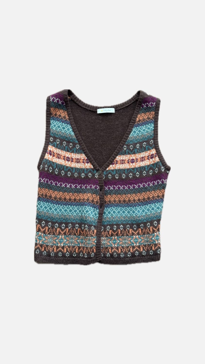 Golden Bear 골든베어 노르딕 니트조끼 상품이미지1