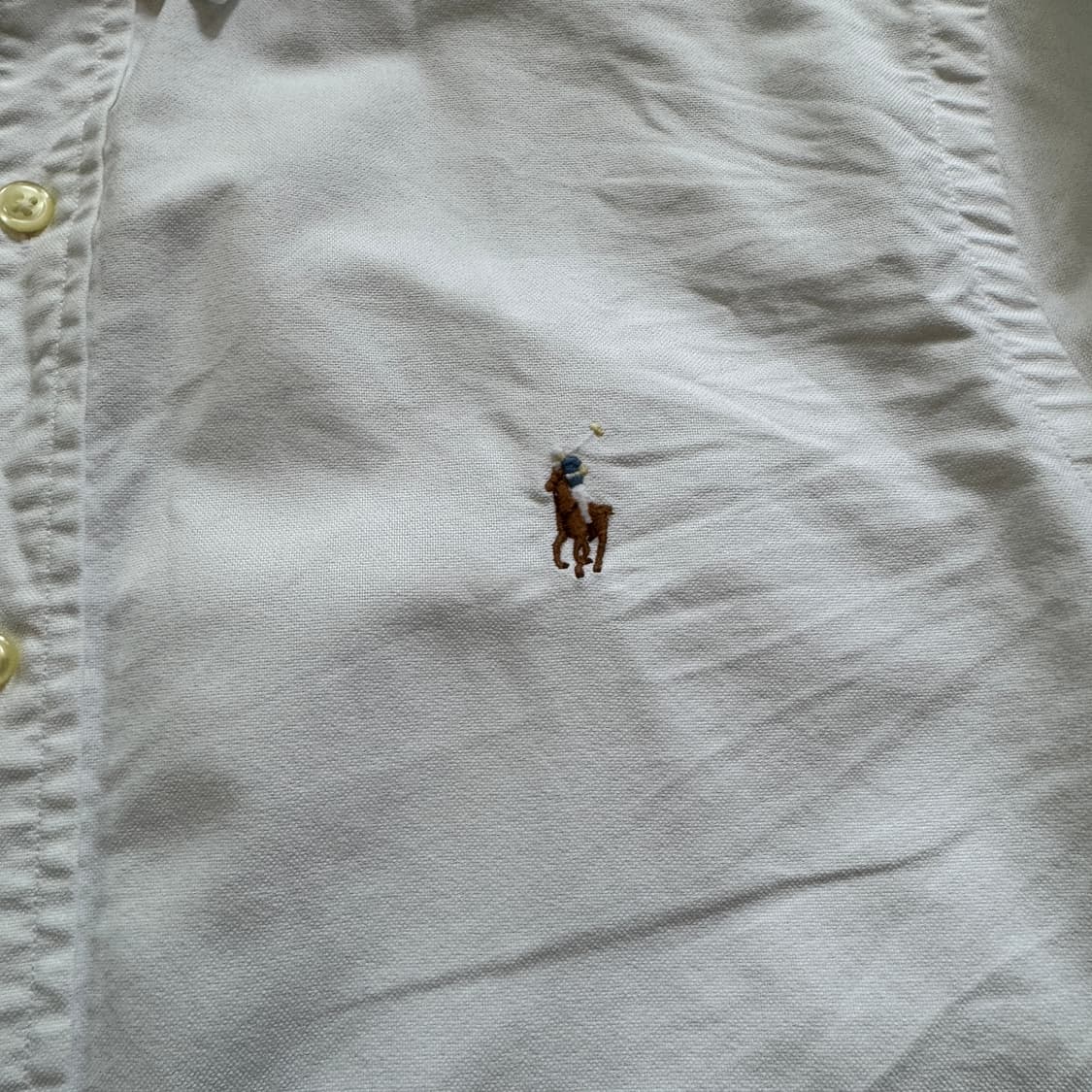 폴로 커스텀핏 옥스포드 남방 M 상품이미지3