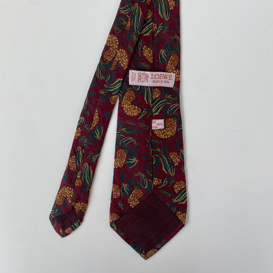 로에베(LOEWE) 정품 명품넥타이 8.7cm 상품이미지3
