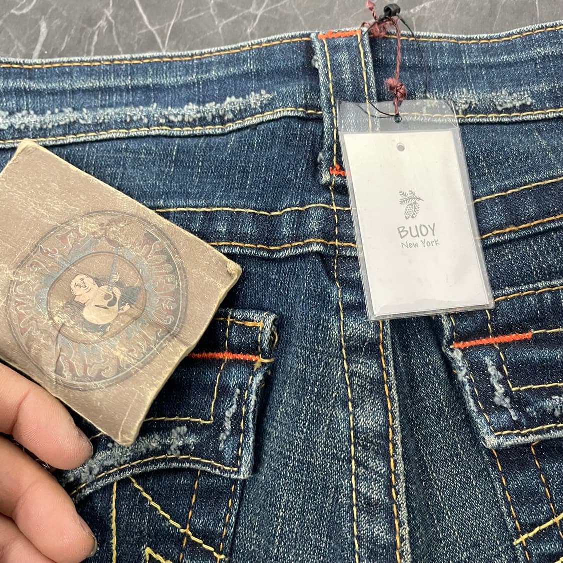 (새상품) 27in 트루릴리전 조이 부츠컷 데님 팬츠 상품이미지9