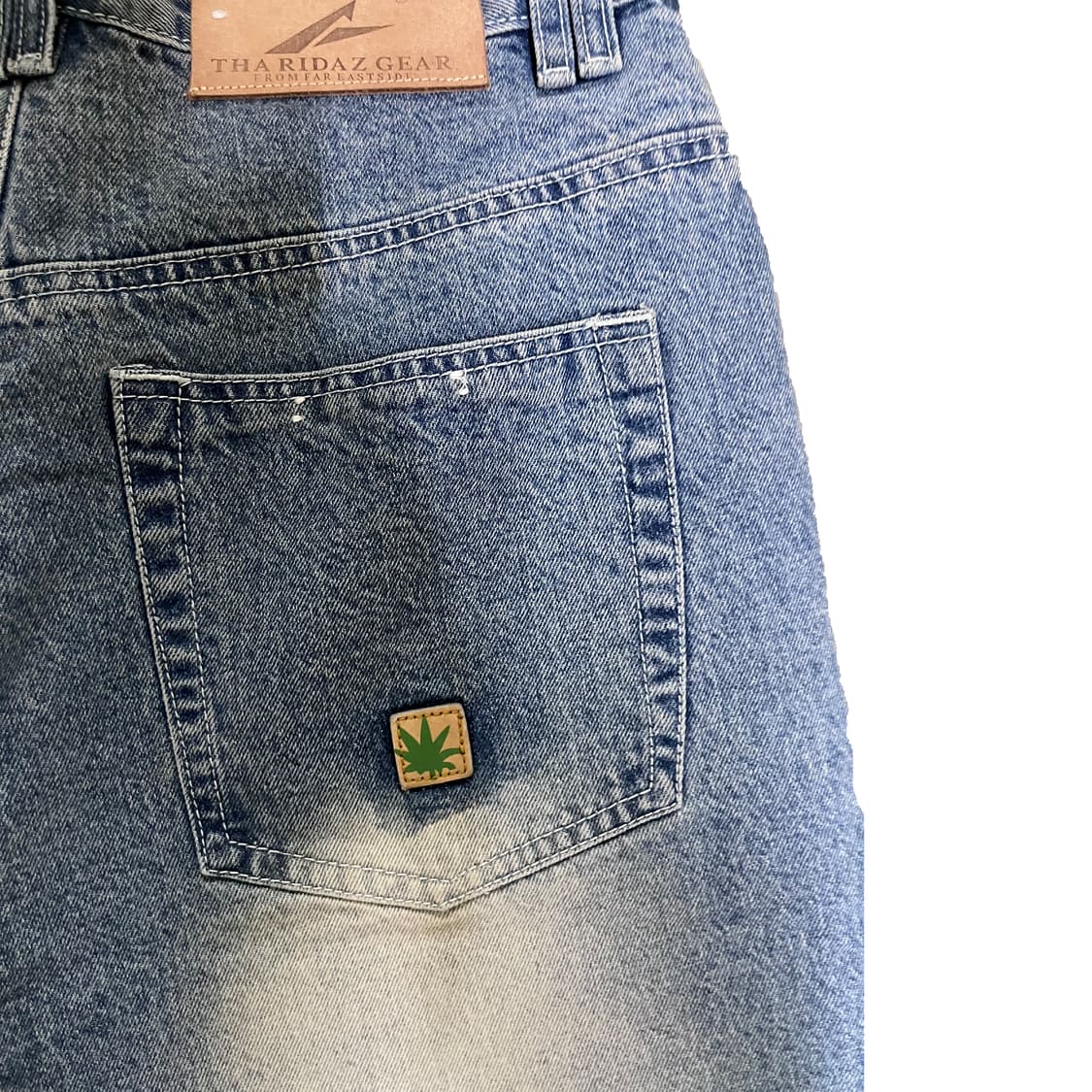 ASSASSYN JEANZ 데님팬츠 마리화나 로고 데님 상품이미지4