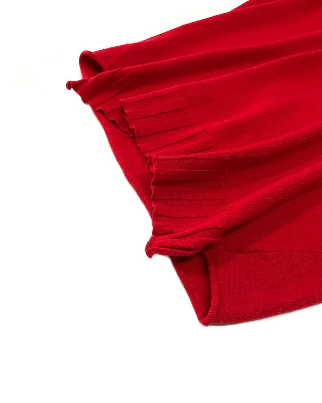 mystic 레드 슬리브리스 니트  상품이미지6