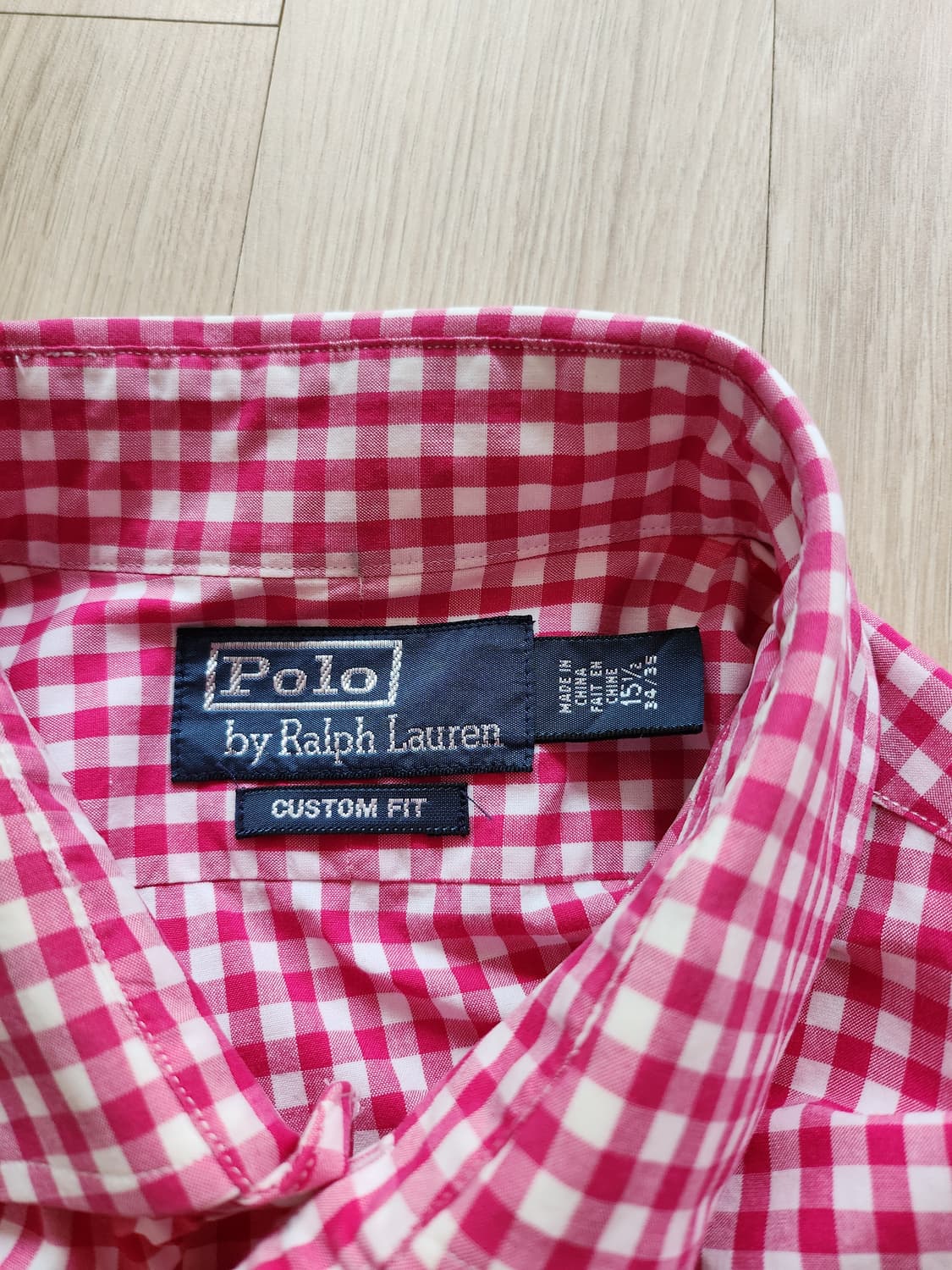 폴로랄프로렌 깅엄체크셔츠 (15,34/35 상품이미지10