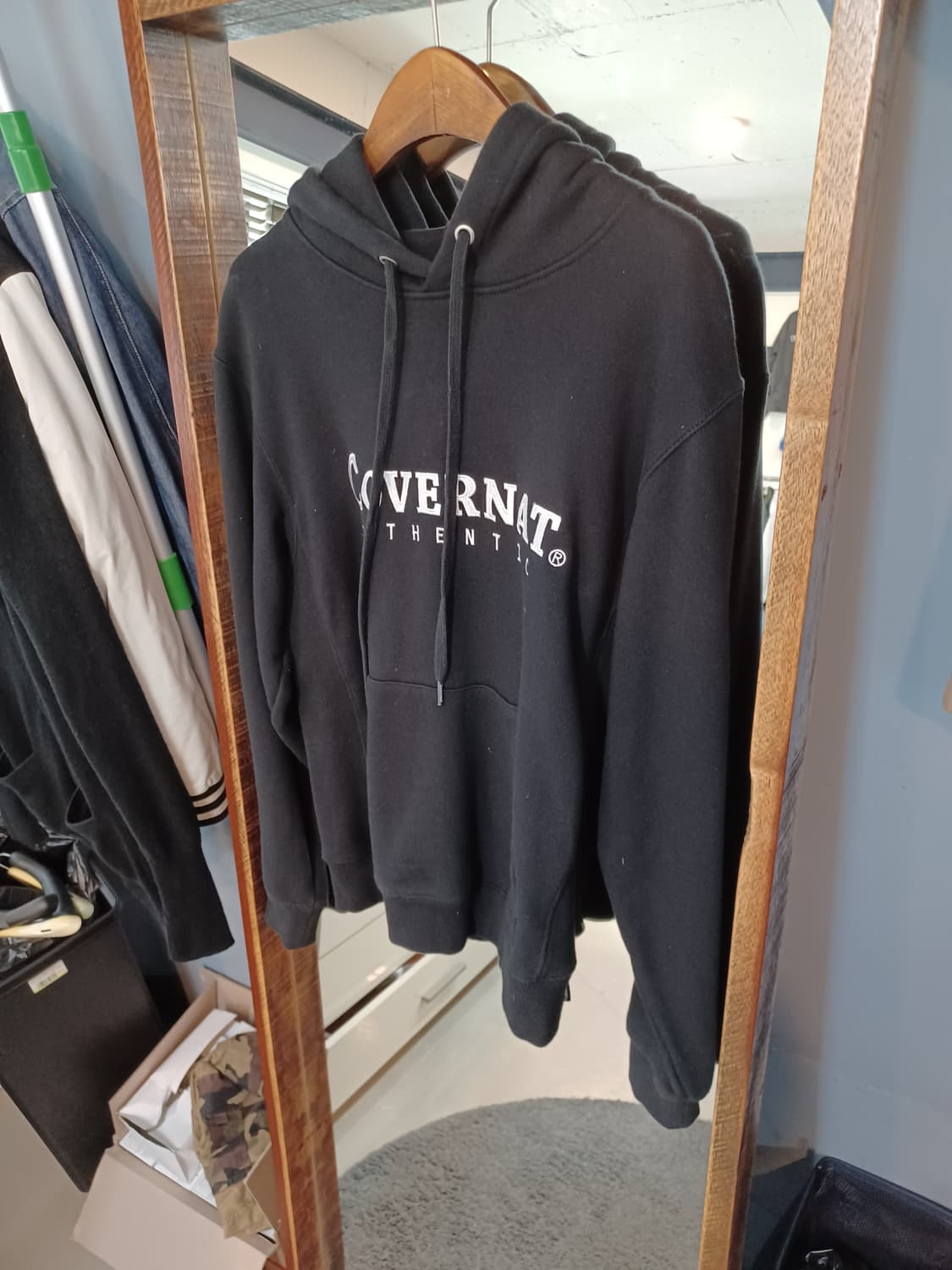 커버낫 어센틱 후드티 s 상품이미지4