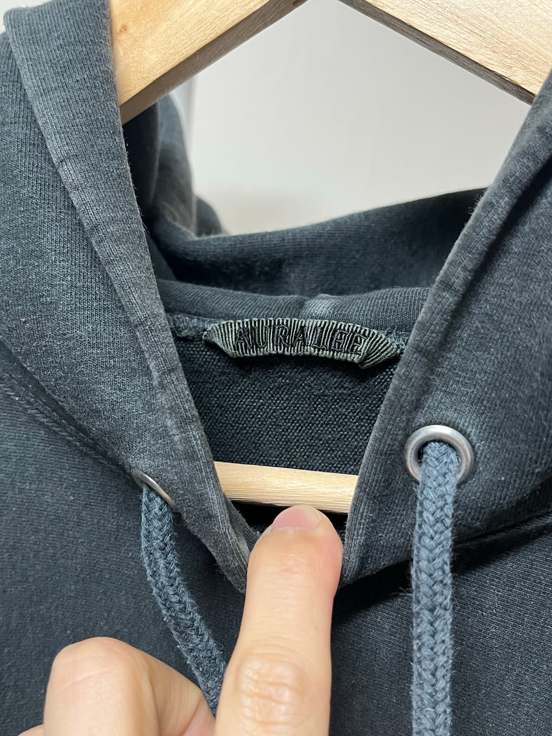 Auralee Super milled hoody 상품이미지2