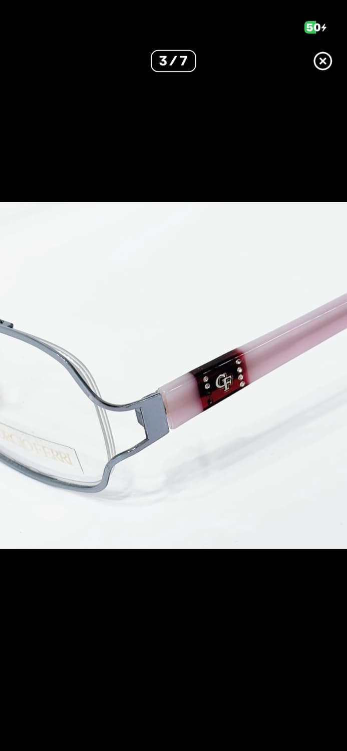 GIORGIO FERRI 블루 메탈 데드스탁 빈티지안경 상품이미지3