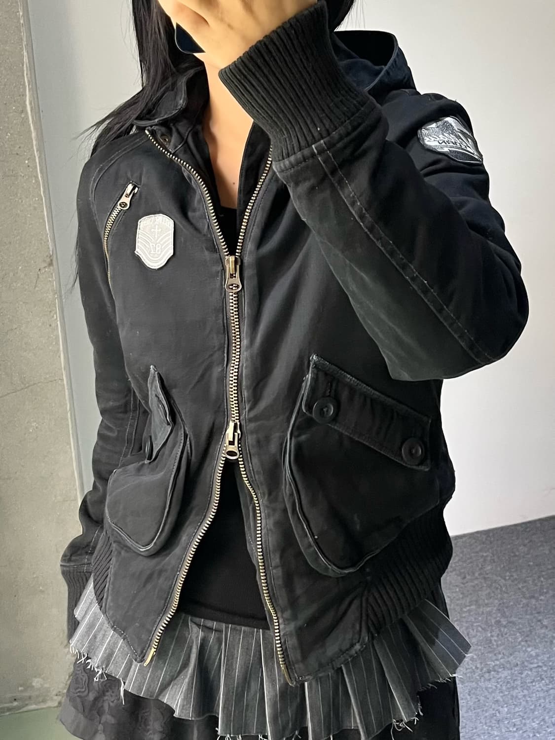 옐로우콘 90s 투웨이 모터 자켓 상품이미지3