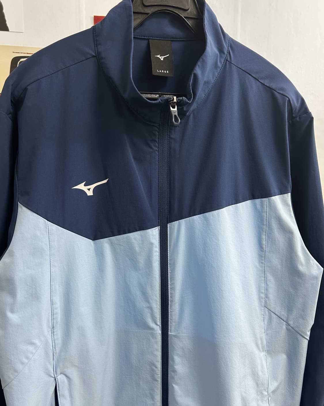 미즈노 컬러 블락 윈드브레이커 바람막이 상품이미지2