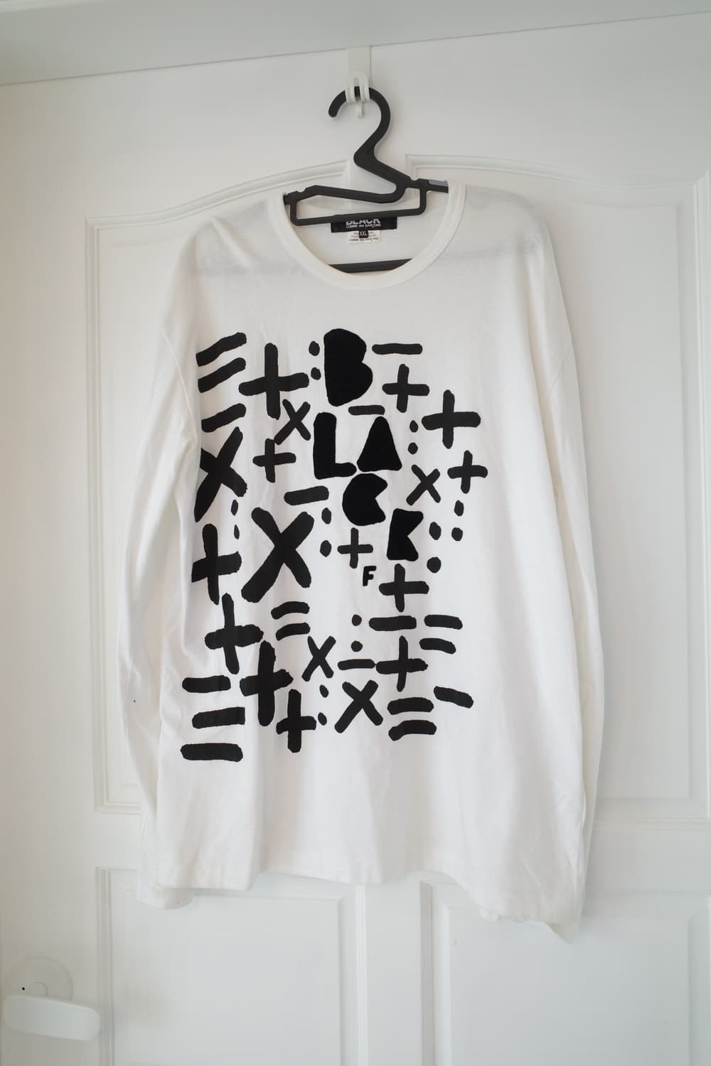 BLACK mathematical symbol long sleeve 상품이미지1
