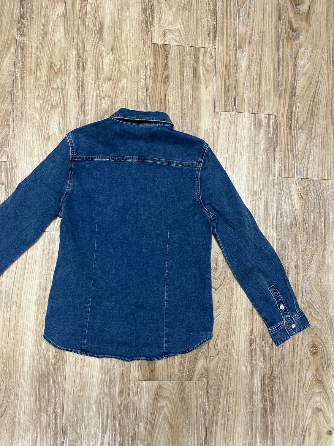 게스 데님 셔츠 S 우먼스 상품이미지4