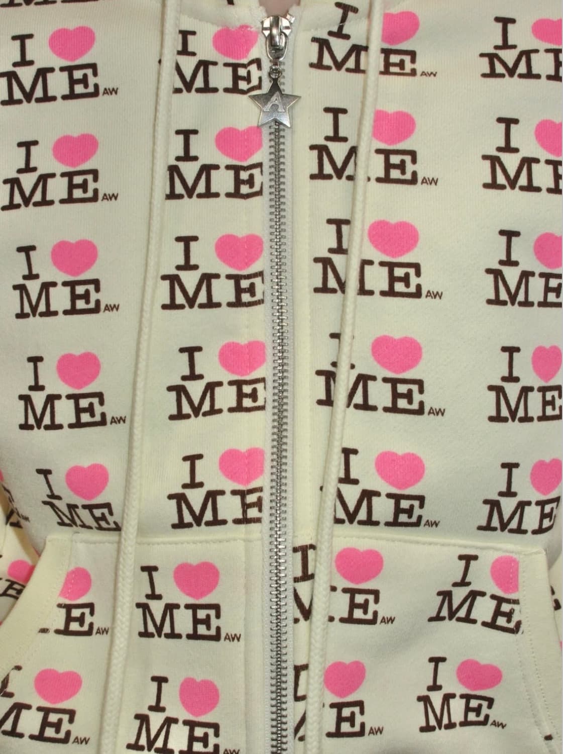 [M]애슐리 윌리엄스 26ss 아이 하트 미 버터플라이 후드집업/옐로우 상품이미지4