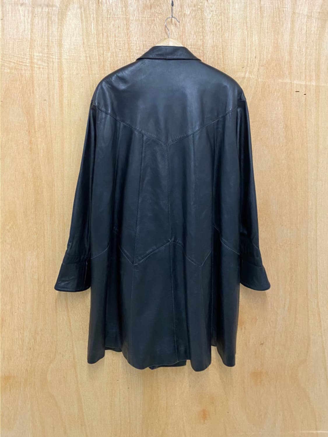 VTG western leather coat 웨스턴 레더 코트 상품이미지4