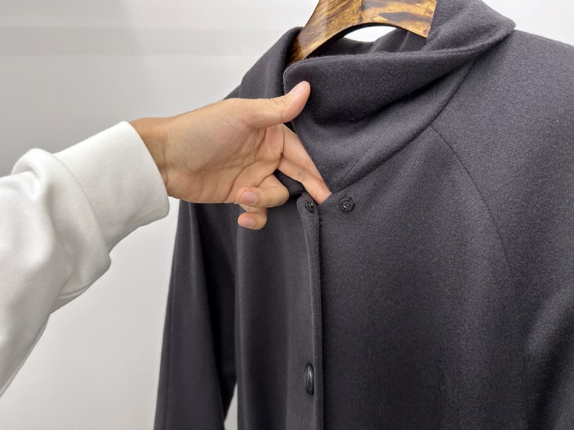 PURE CASHMERE COAT (loose fit) 상품이미지7