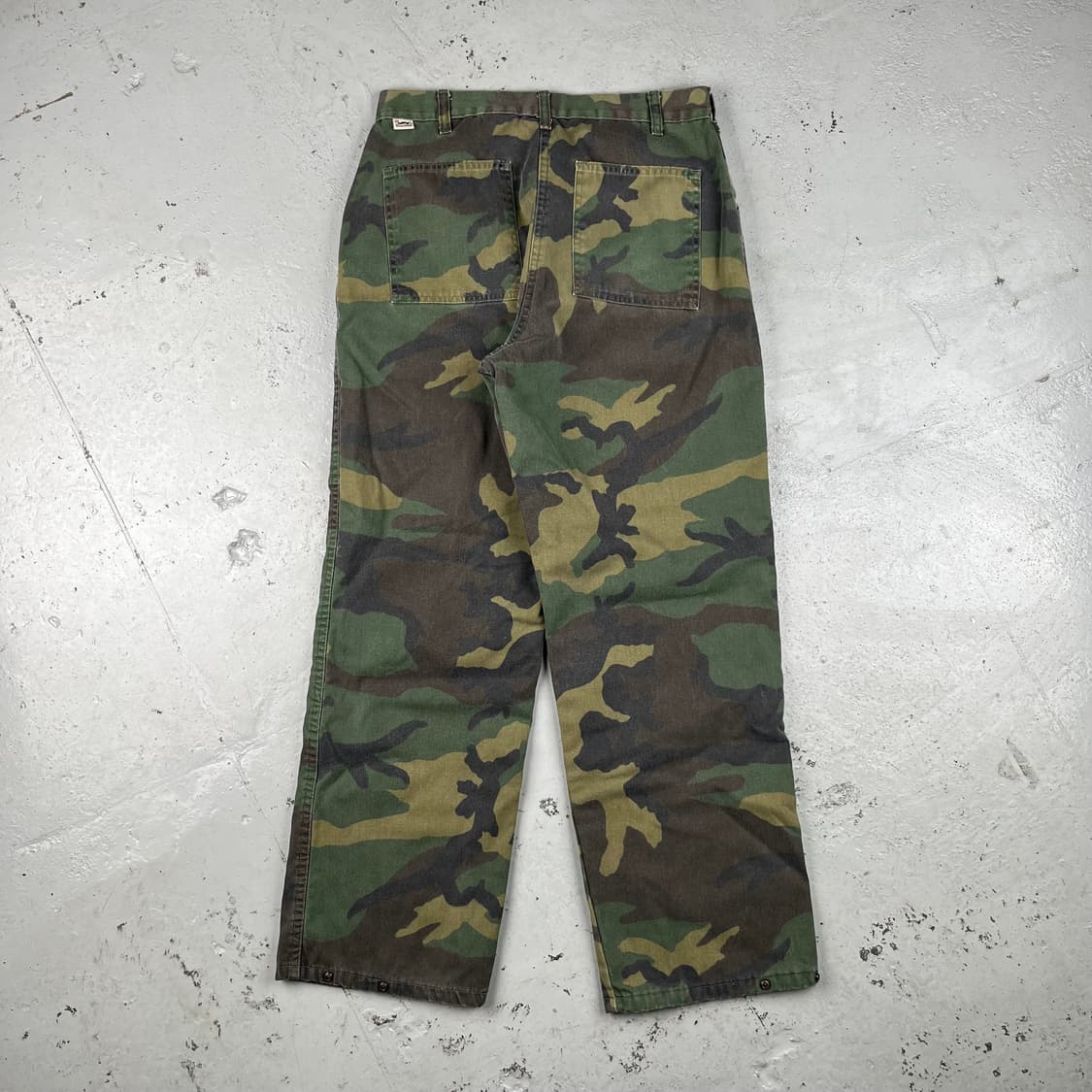 빈티지 Duxbak Thinsulate 우드랜드 카모 팬츠 상품이미지2