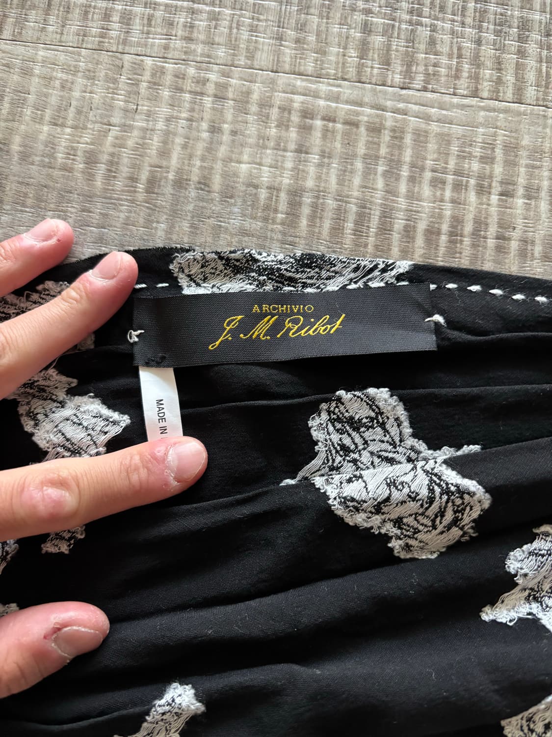 아키비오 제이엠 리봇 스카프 archivio jm ribot 상품이미지2