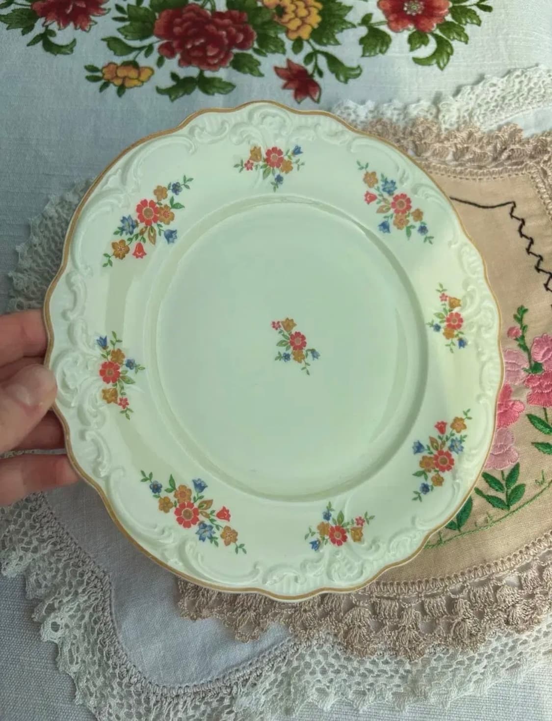 독일 올드 티르센로이트 바바리아 디저트 접시 상품이미지3