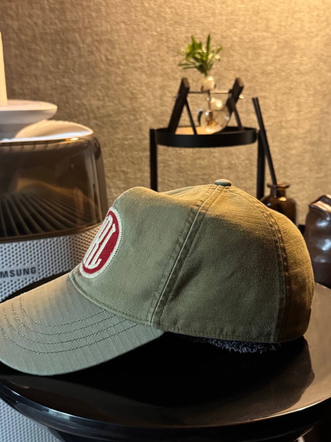 더블알엘 RRL 레드패치 로고 볼캡 상품이미지2