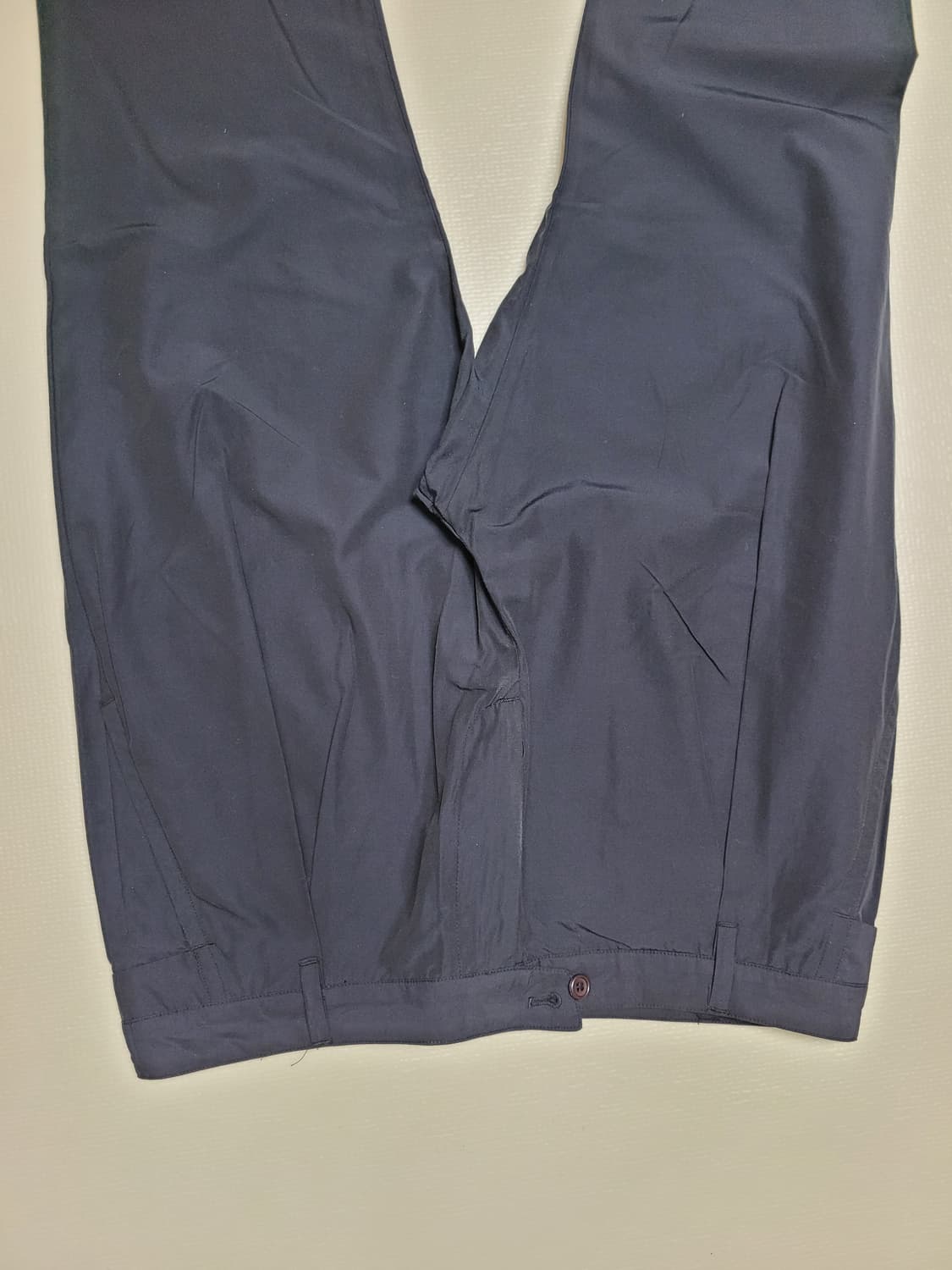 코데즈컴바인 남자 원턱 슬랙스 34 다크네이비  상품이미지4