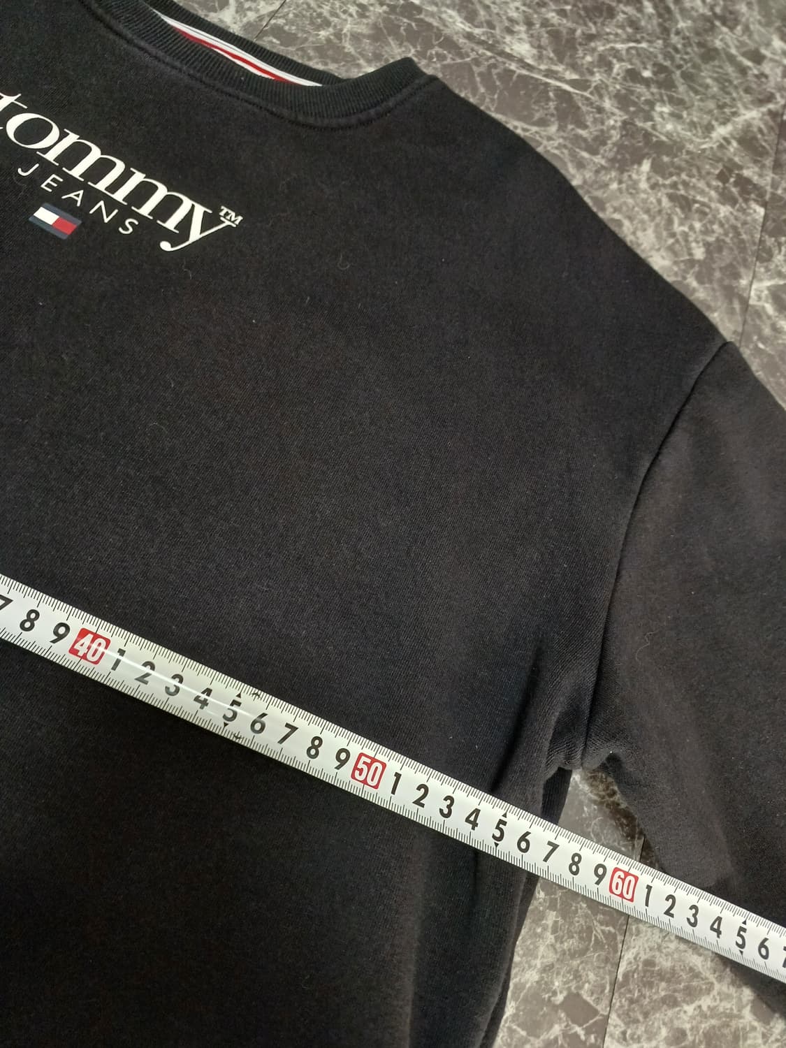 타미 진스(Tommy Jeans) 크롭 맨투맨 M 상품이미지5