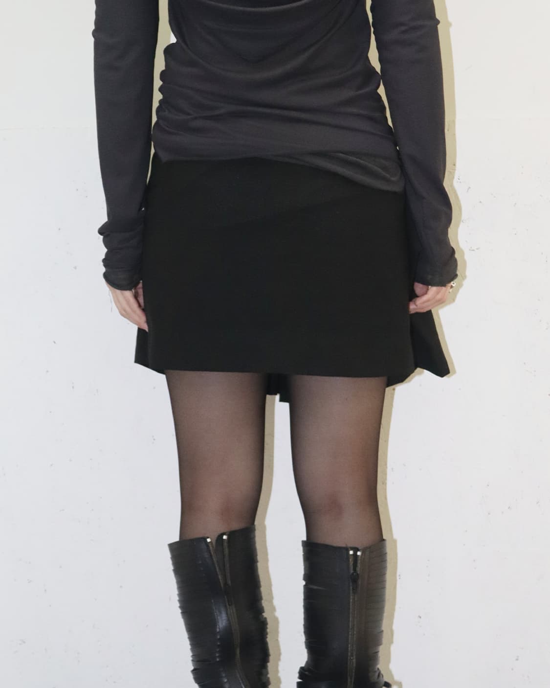 비비안 웨스트우드 레드 라벨 05SS 스트럭트 보우 미니 스커트 상품이미지2