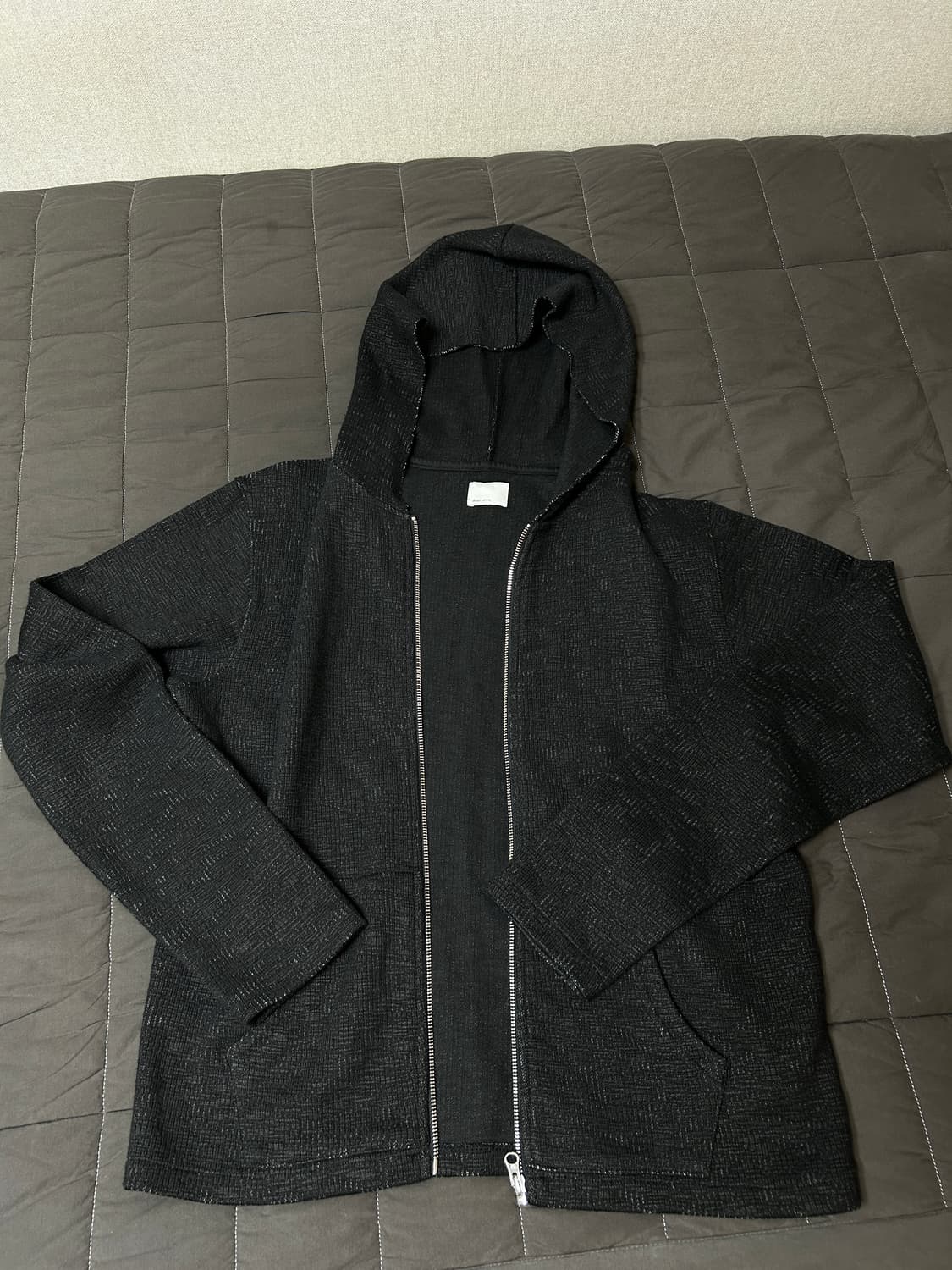 Textured Hoddie zip 3size 상품이미지3