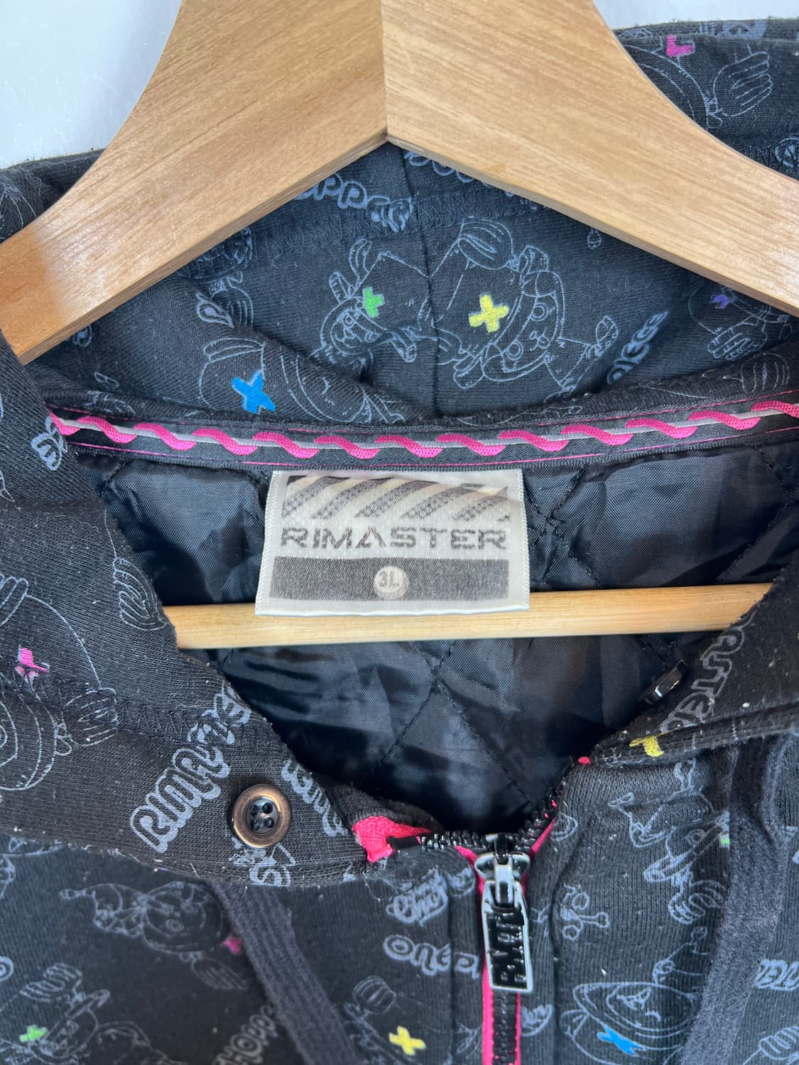 RIMASTER 쵸파 프린팅 후드 자켓 3L 상품이미지3