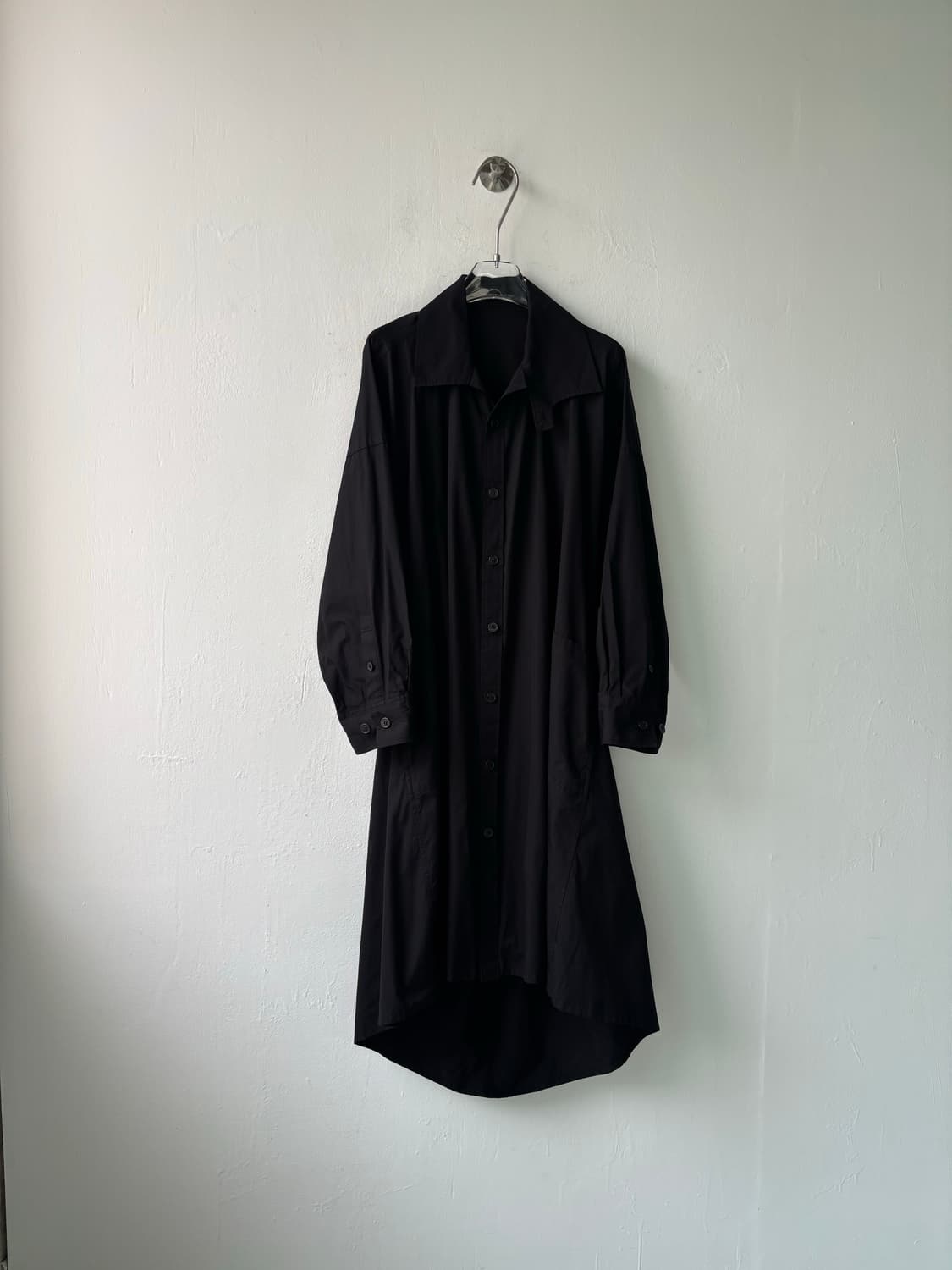 요지야마모토 하이넥 코트  상품이미지5