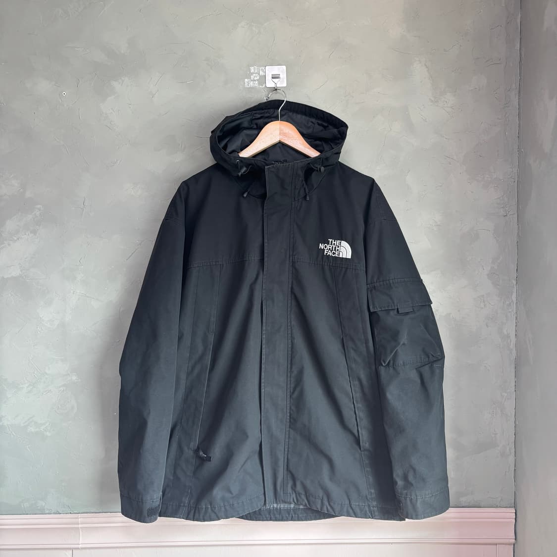 노스페이스 캠퍼 바람막이 블랙 상품이미지1