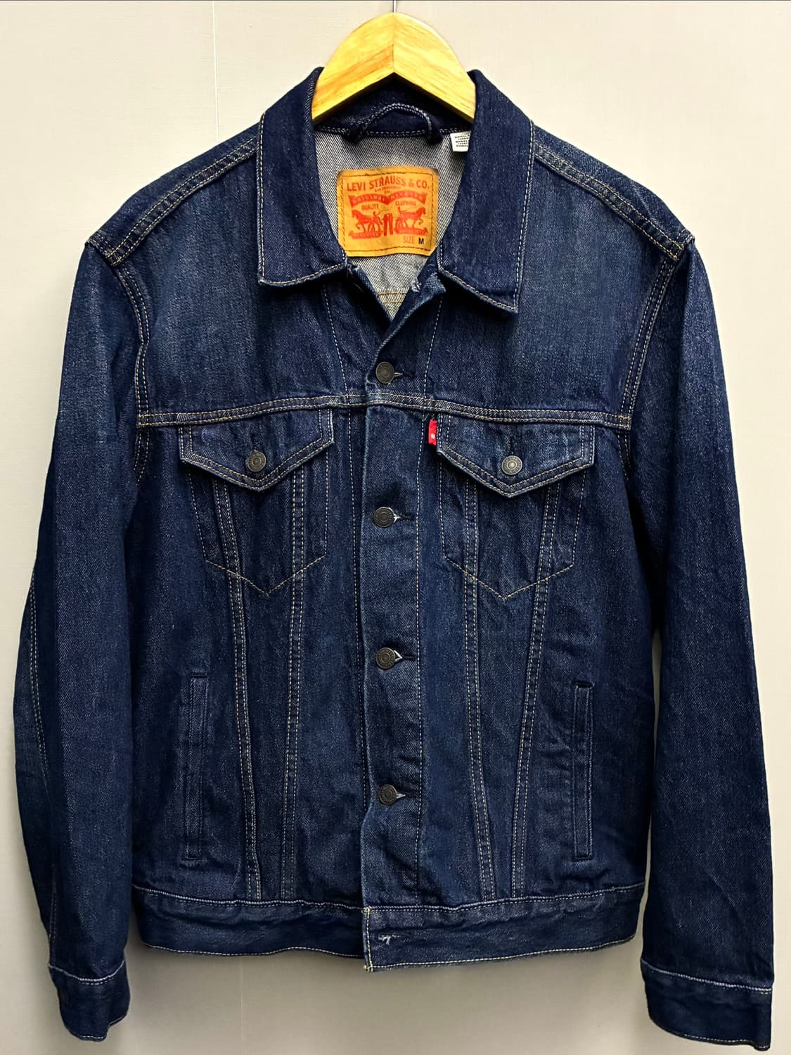 (M)리바이스 3세대 블랭크탭 진청 데님 트러커자켓 데님자켓 청자켓 상품이미지1