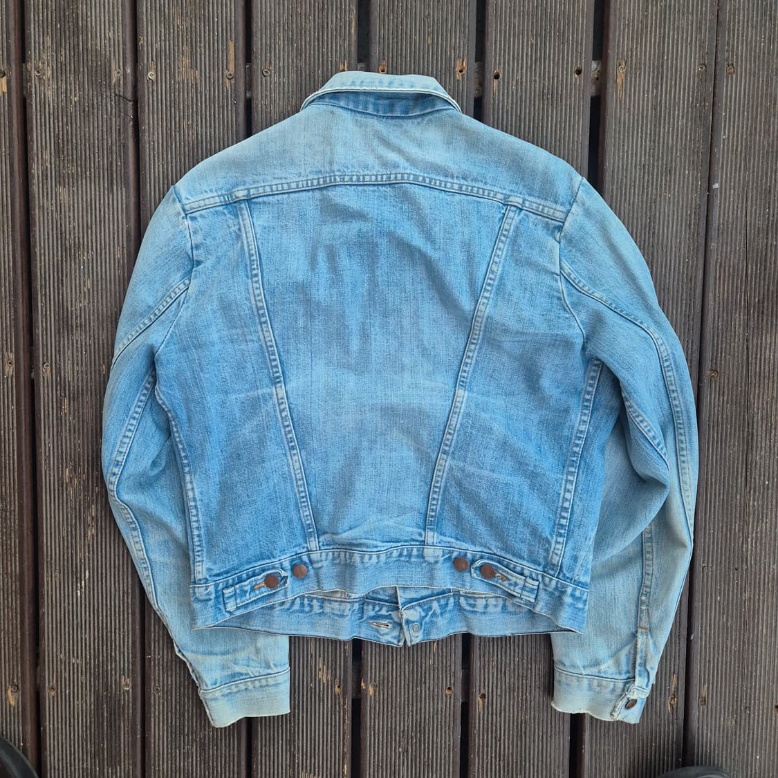 70's Made In USA Wrangler 124mj 데님자켓 상품이미지5