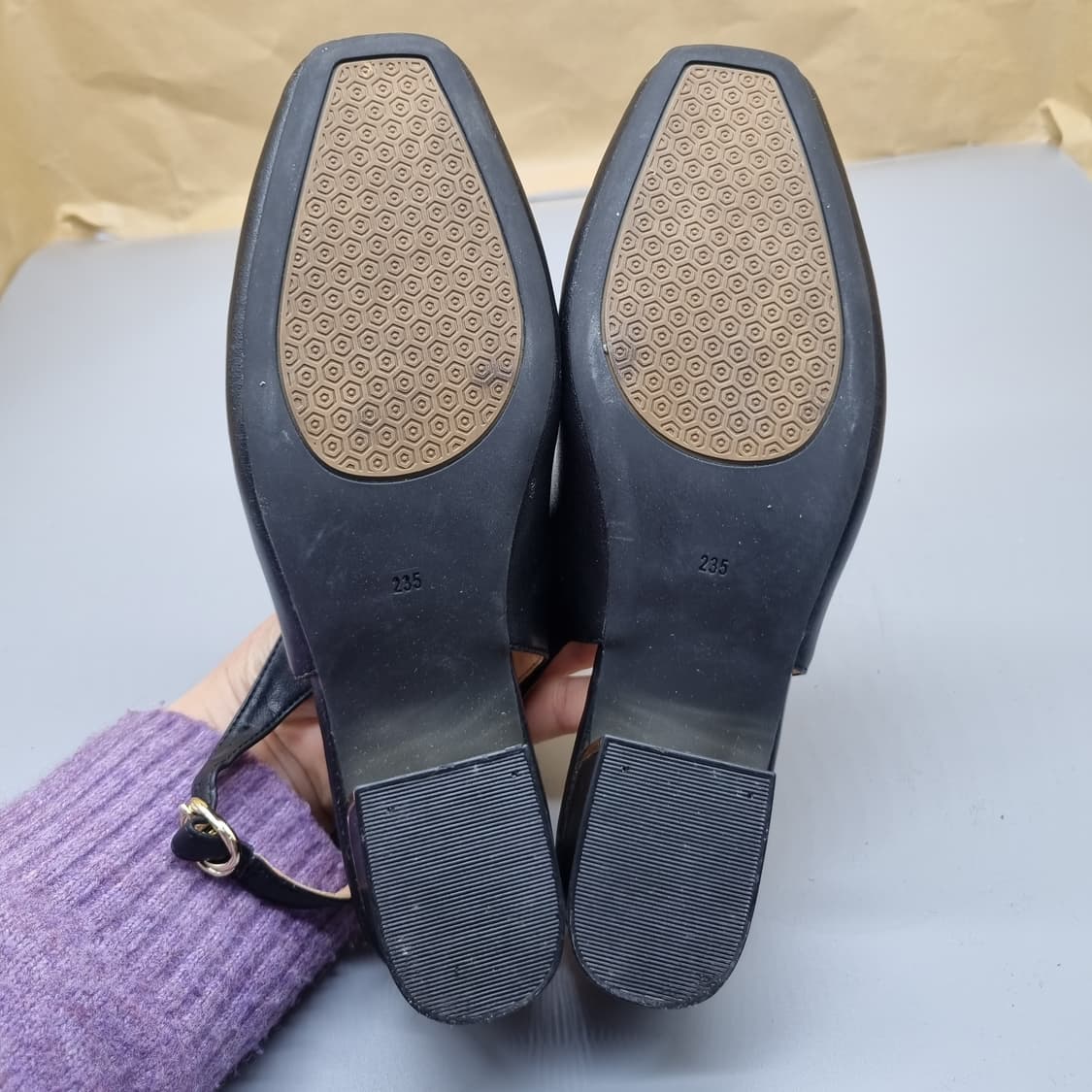 버버리힐즈 폴로클럽 여성구두235 굽4 상품이미지3