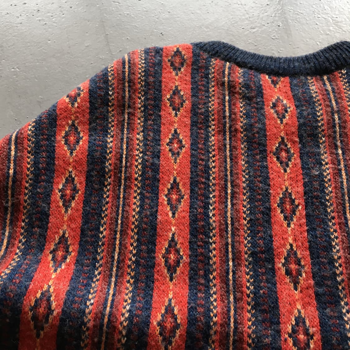 1990‘s Made In ITALY Navajo Cotton Knit 상품이미지5