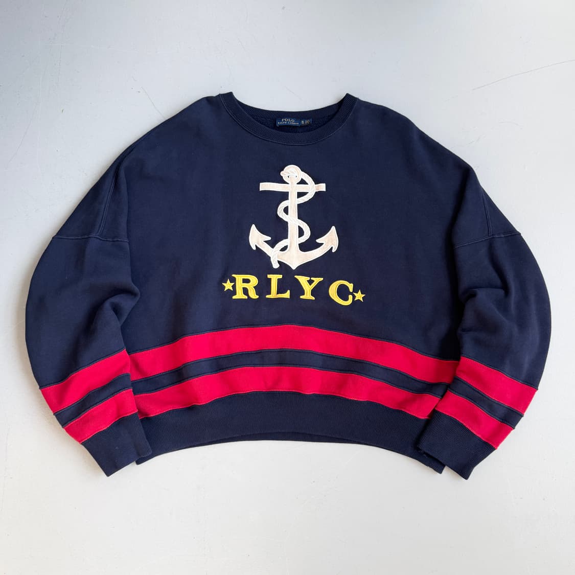 폴로 제팬 신형 앵커 스웻 맨투맨 상품이미지2