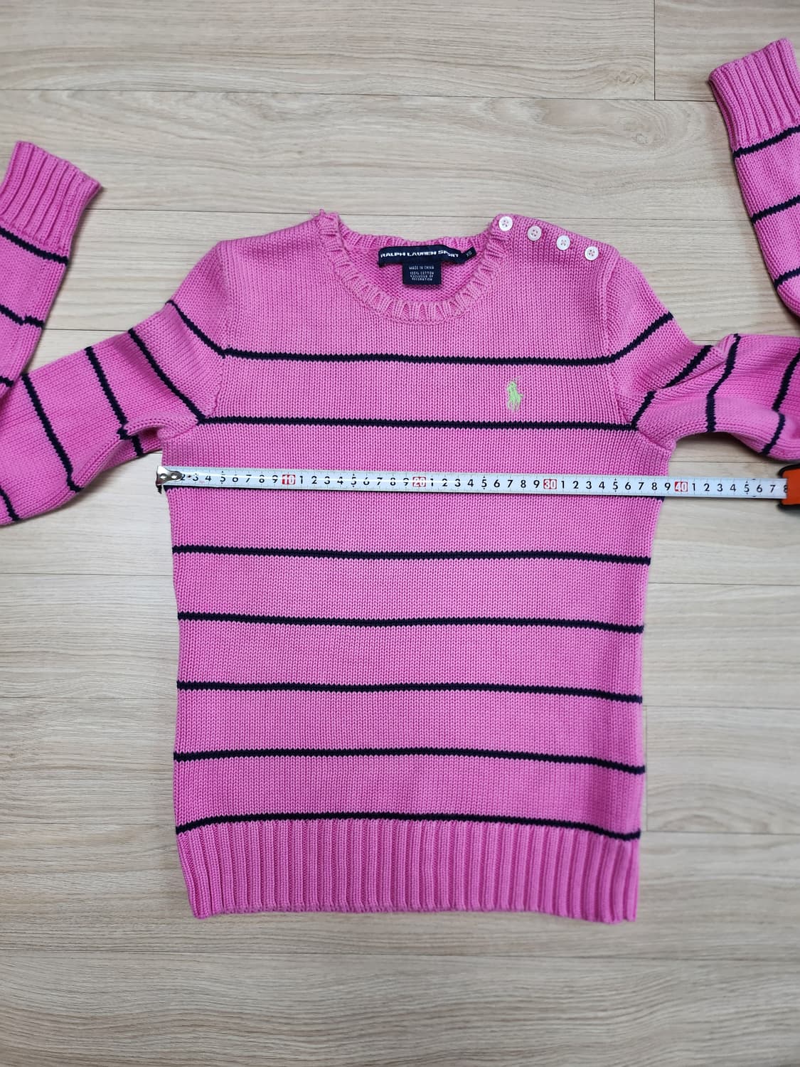 폴로 스포츠 라운드니트 (XS 상품이미지4