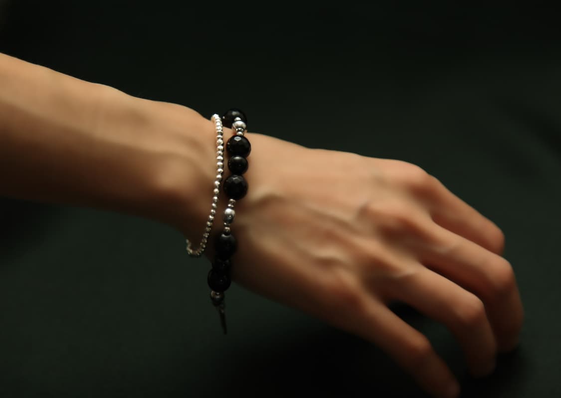 CASIOPEIA #38 Onyx Sonic bracelet 오닉스 팔찌 상품이미지6