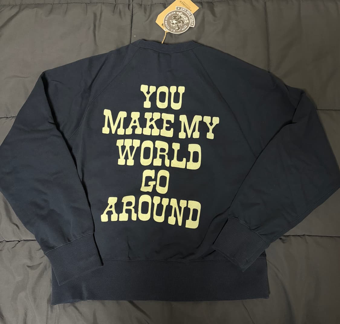 이스트로그 x 펠릭스 더 캣 맨투맨 네이비 L 상품이미지4