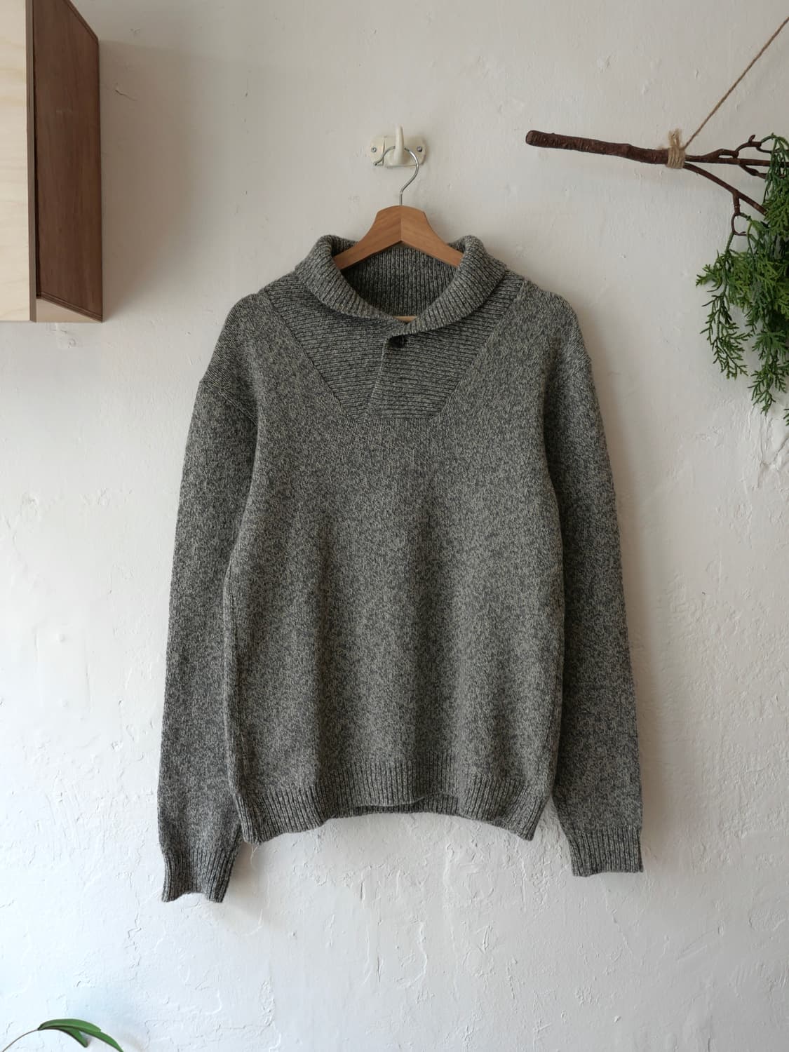 엔지니어드 가먼츠 숄카라 니트 상품이미지1