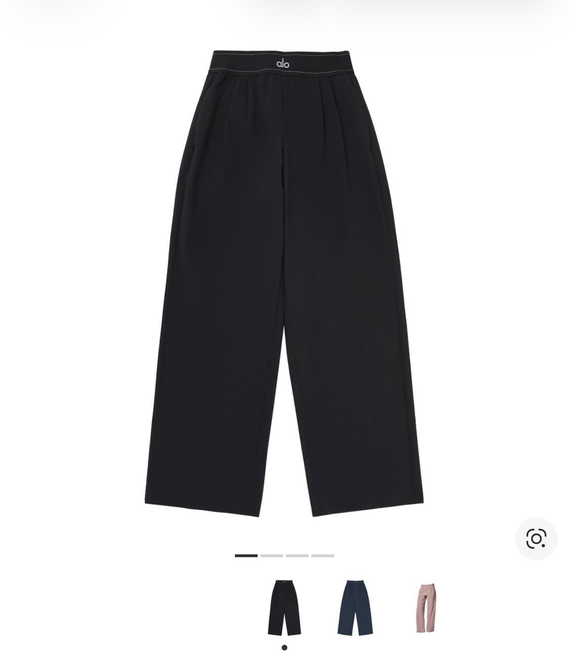 알로 요가 레귤러 수트업 트라우저 블랙 S 상품이미지1