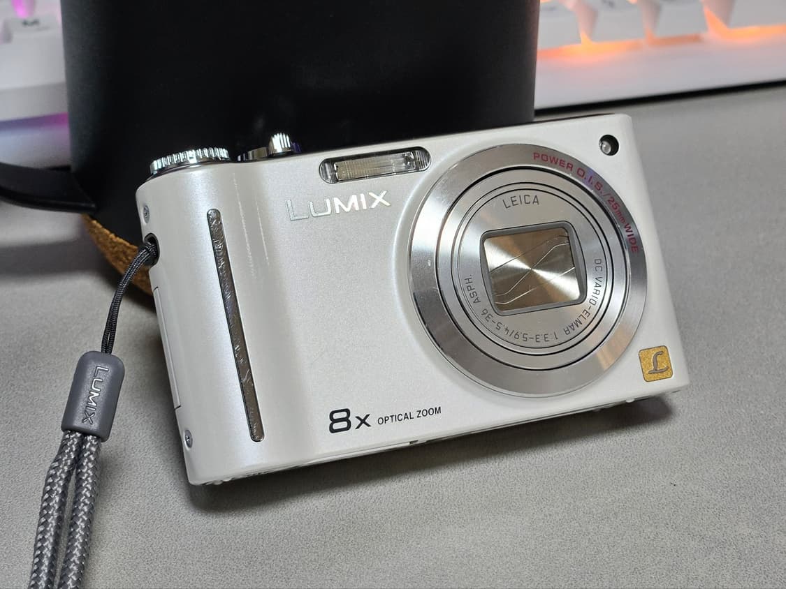 파나소닉 루믹스 ZX1 화이트 빈티지 디카 상품이미지2