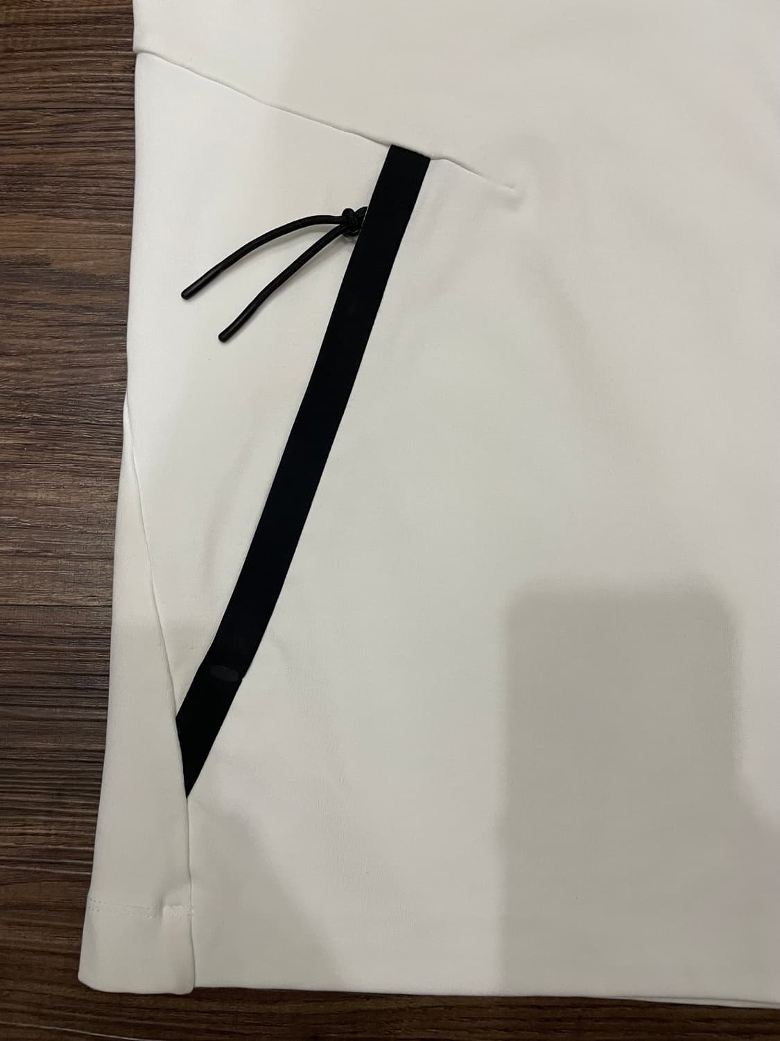 나이키 테크팩 니트 풀집 후디 윈드러너 후드집업 화이트 상품이미지5