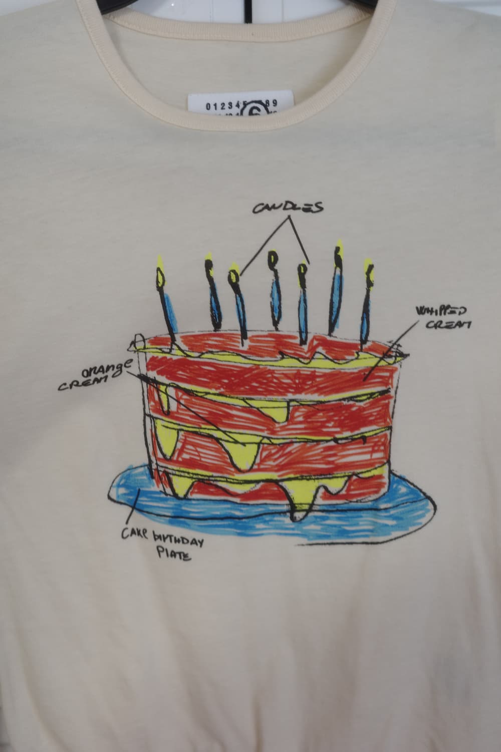 mm6 Maison Margiela b-day shirt 상품이미지2