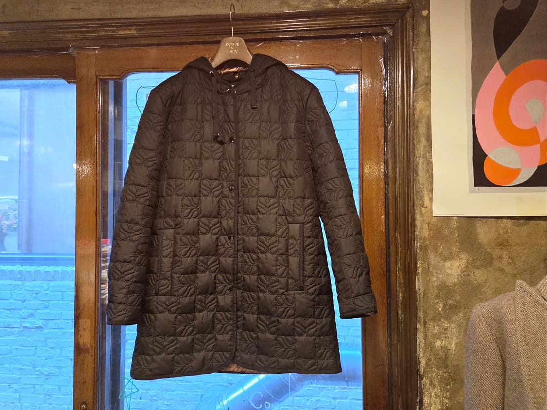 산드로 퀼팅코트 상품이미지1