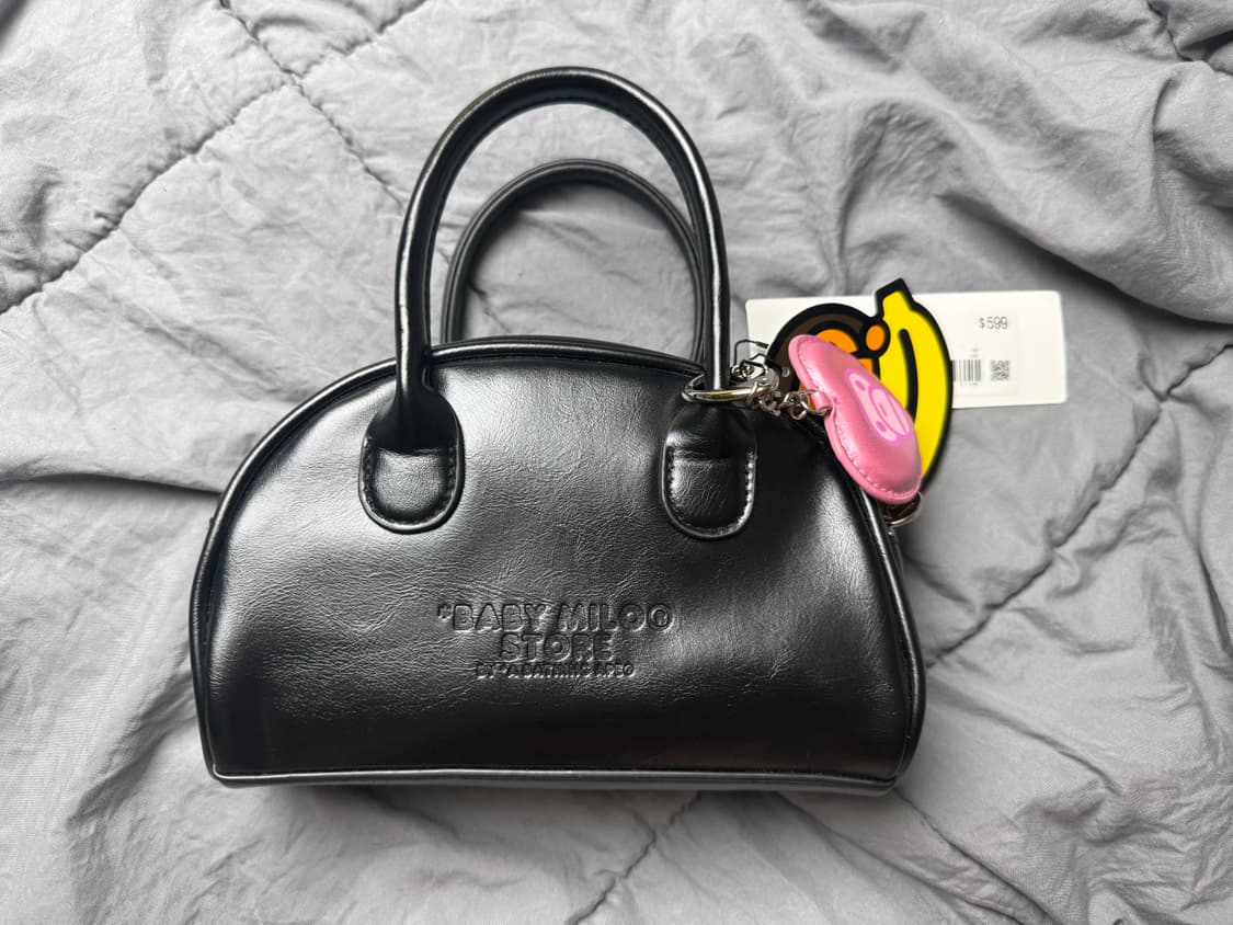 25SS 베이비 마일로 하트키링 크로스백 상품이미지4