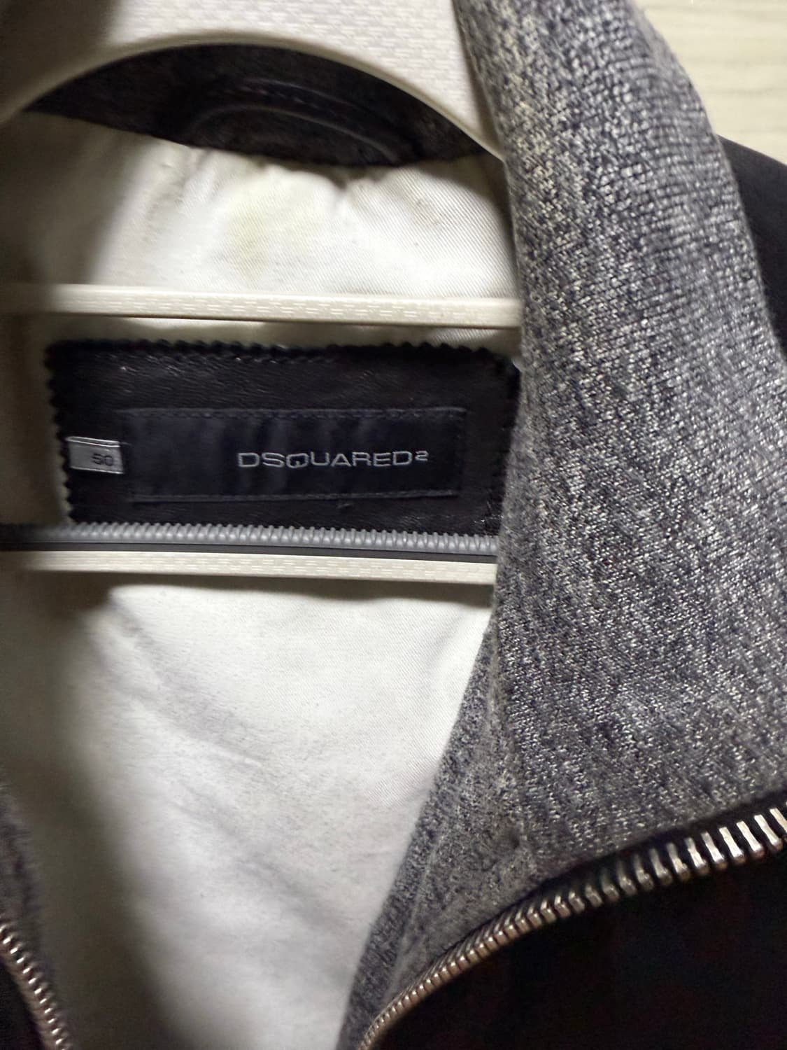 디스퀘어드2 레이어드 레더자켓 판매 상품이미지2