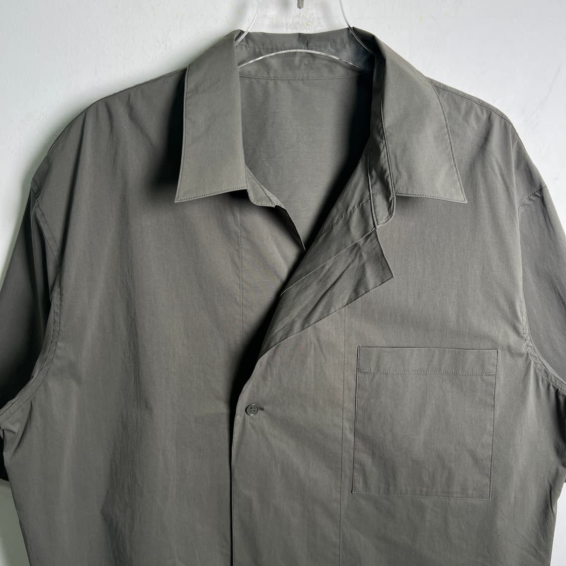 system 시스템옴므 빅 포켓 반팔 셔츠 100 상품이미지3