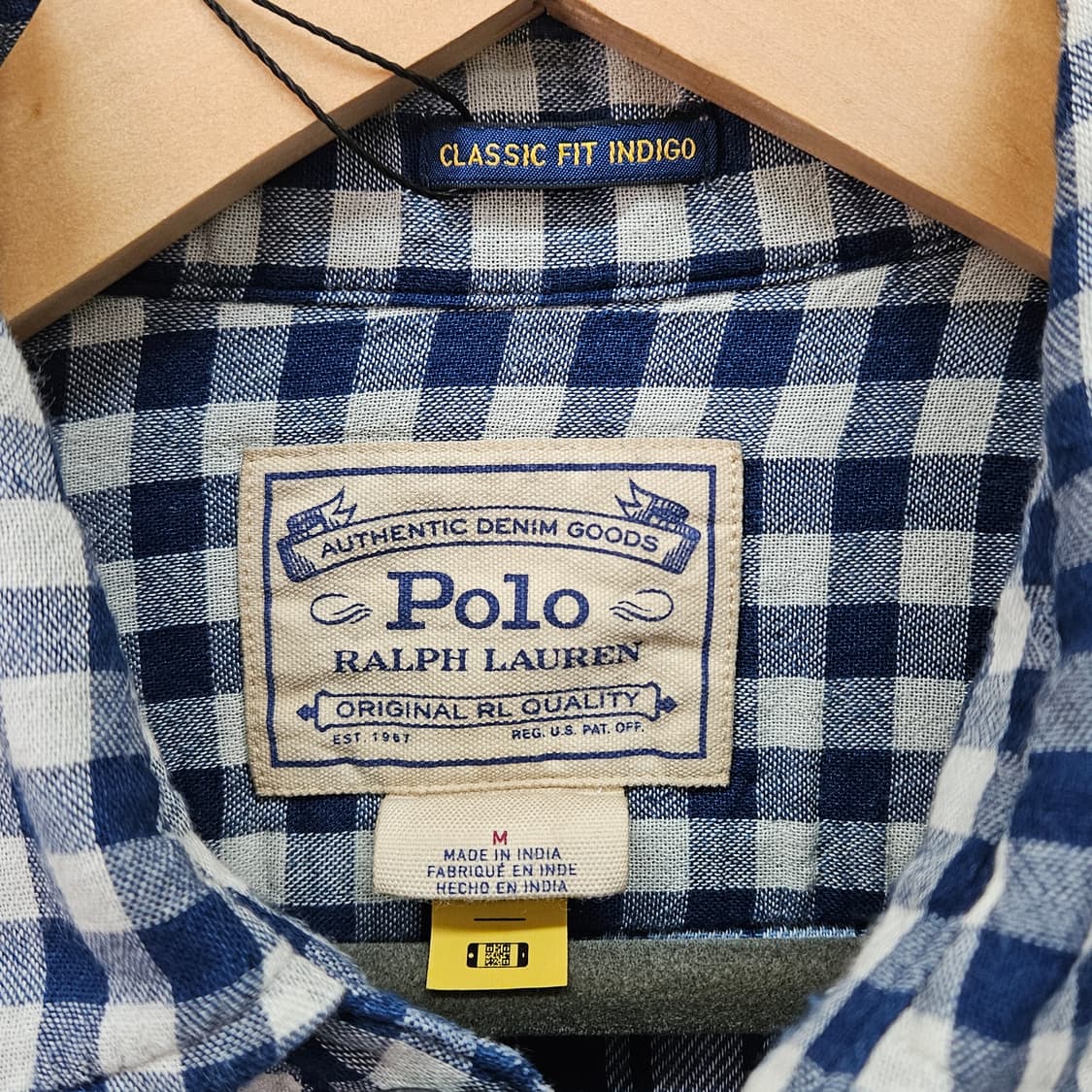 폴로 깅엄체크 워크셔츠 상품이미지2